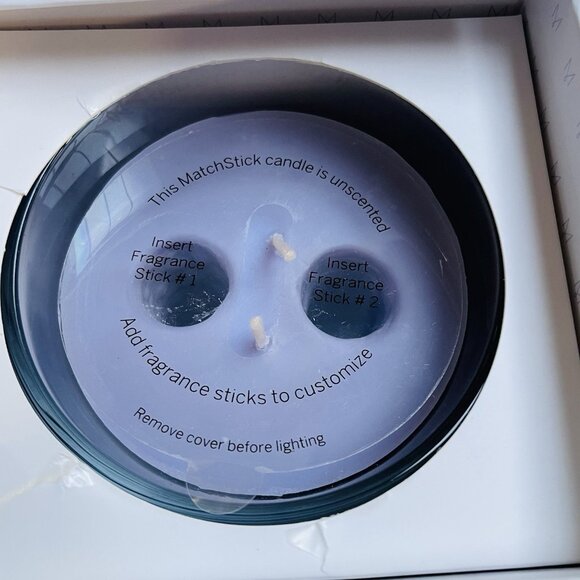 MatchStick Create Your Candle Unscented Purple Mist Soy Candle - Picture 2 of 6